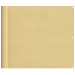 Parawan balkonowy Brąz 90 x 800 cm vidaXL 639810