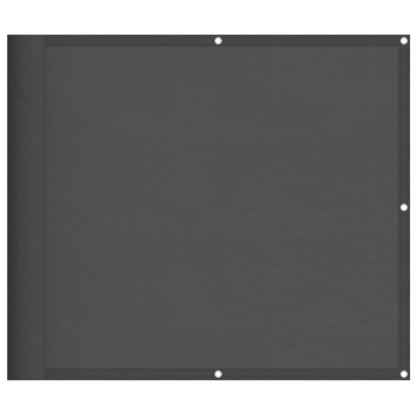 Parawan Balkonowy Mata Balkonowa Osłona Balkon Taras Antracytowy 90x700 cm 952741