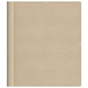 Parawan Balkonowy Mata Balkonowa Osłona Balkon Taras Beżowy 120×700 cm 952855 Parawan Balkonowy Mata Balkonowa Osłona Balkon Taras Beżowy 120×700 cm 952855