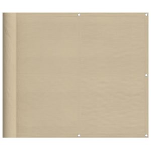 Parawan Balkonowy Mata Balkonowa Osłona Balkon Taras Beżowy 90×800 cm 952987 Parawan Balkonowy Mata Balkonowa Osłona Balkon Taras Beżowy 90×800 cm 952987