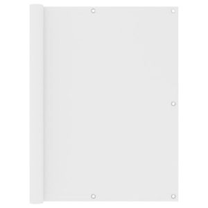 Parawan Balkonowy Mata Balkonowa Osłona Balkon Taras Biały 120×300 cm 953051 Parawan Balkonowy Mata Balkonowa Osłona Balkon Taras Biały 120×300 cm 953051
