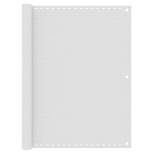 Parawan Balkonowy Mata Balkonowa Osłona Balkon Taras Biały 120×400 cm 953065 Parawan Balkonowy Mata Balkonowa Osłona Balkon Taras Biały 120×400 cm 953065