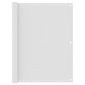 Parawan Balkonowy Mata Balkonowa Osłona Balkon Taras Biały 120×500 cm 953181 Parawan Balkonowy Mata Balkonowa Osłona Balkon Taras Biały 120×500 cm 953181