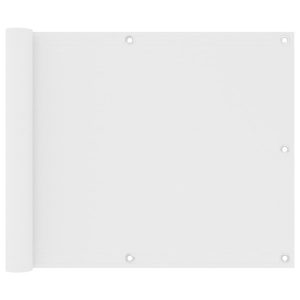 Parawan Balkonowy Mata Balkonowa Osłona Balkon Taras Biały 75×500 cm 952958 Parawan Balkonowy Mata Balkonowa Osłona Balkon Taras Biały 75×500 cm 952958