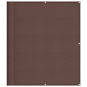 Parawan Balkonowy Mata Balkonowa Osłona Balkon Taras Brązowy 120×800 cm 953029 Parawan Balkonowy Mata Balkonowa Osłona Balkon Taras Brązowy 120×800 cm 953029