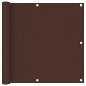Parawan Balkonowy Mata Balkonowa Osłona Balkon Taras Brązowy 90×500 cm 952815 Parawan Balkonowy Mata Balkonowa Osłona Balkon Taras Brązowy 90×500 cm 952815