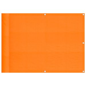 Parawan Balkonowy Mata Balkonowa Osłona Balkon Taras Pomarańczowy 75×700 cm 952980