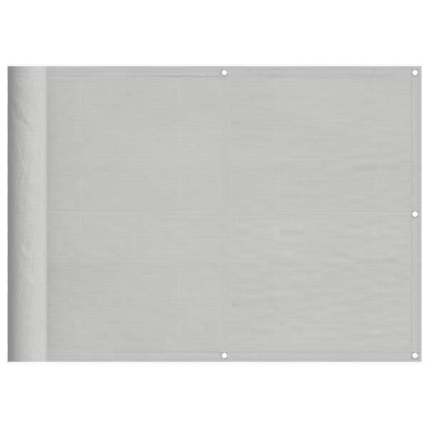 Parawan Balkonowy Mata Balkonowa Osłona Balkon Taras Szary 75x500 cm 952953