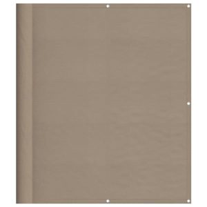 Parawan Balkonowy Mata Balkonowa Osłona Balkon Taras Taupe 120×1000 cm 953067 Parawan Balkonowy Mata Balkonowa Osłona Balkon Taras Taupe 120×1000 cm 953067