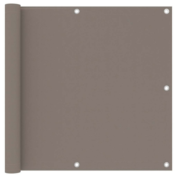 Parawan Balkonowy Mata Balkonowa Osłona Balkon Taras Taupe 90x300 cm 953183