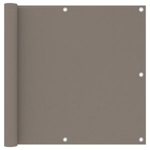 Parawan Balkonowy Mata Balkonowa Osłona Balkon Taras Taupe 90×500 cm 953185 Parawan Balkonowy Mata Balkonowa Osłona Balkon Taras Taupe 90×500 cm 953185