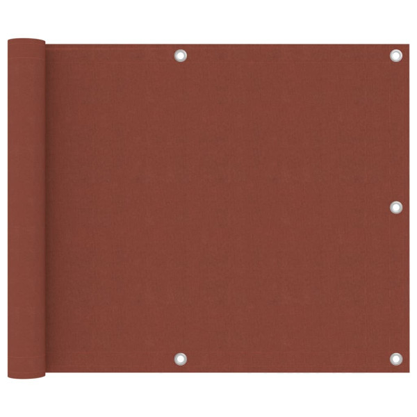 Parawan Balkonowy Mata Balkonowa Osłona Balkon Taras Terakota 75x300 cm 953204