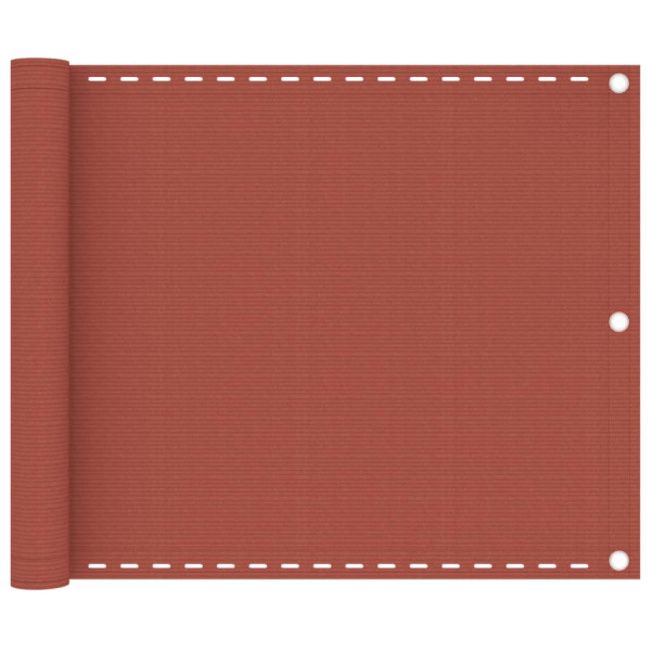 Parawan Balkonowy Mata Balkonowa Osłona Balkon Taras Terakota 75x300 cm 952745