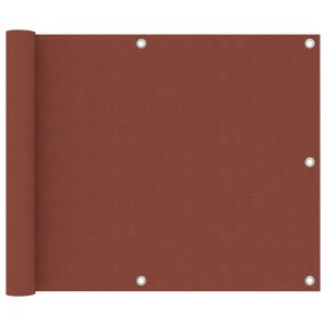 Parawan Balkonowy Mata Balkonowa Osłona Balkon Taras Terakota 75×500 cm 952762 Parawan Balkonowy Mata Balkonowa Osłona Balkon Taras Terakota 75×500 cm 952762