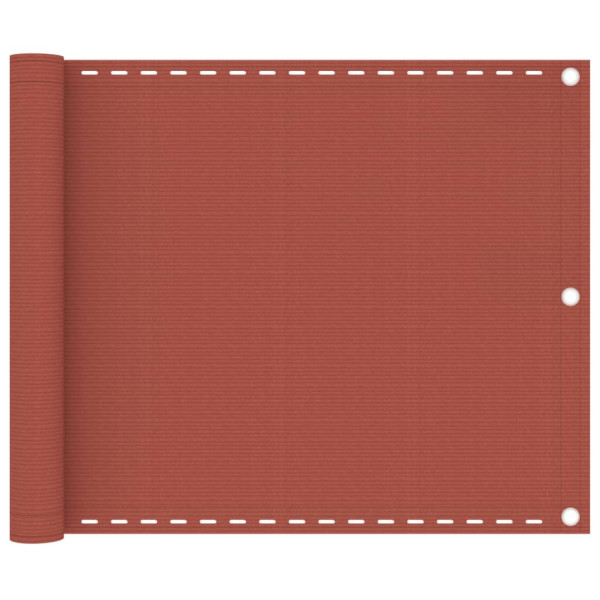 Parawan Balkonowy Mata Balkonowa Osłona Balkon Taras Terakota 75x600 cm 952975