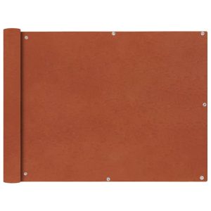 Parawan Balkonowy Mata Balkonowa Osłona Balkon Taras Terakota 90×400 cm 952807 Parawan Balkonowy Mata Balkonowa Osłona Balkon Taras Terakota 90×400 cm 952807