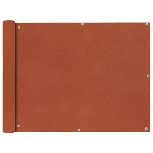 Parawan Balkonowy Mata Balkonowa Osłona Balkon Taras Terakota 90×600 cm 953138 Parawan Balkonowy Mata Balkonowa Osłona Balkon Taras Terakota 90×600 cm 953138