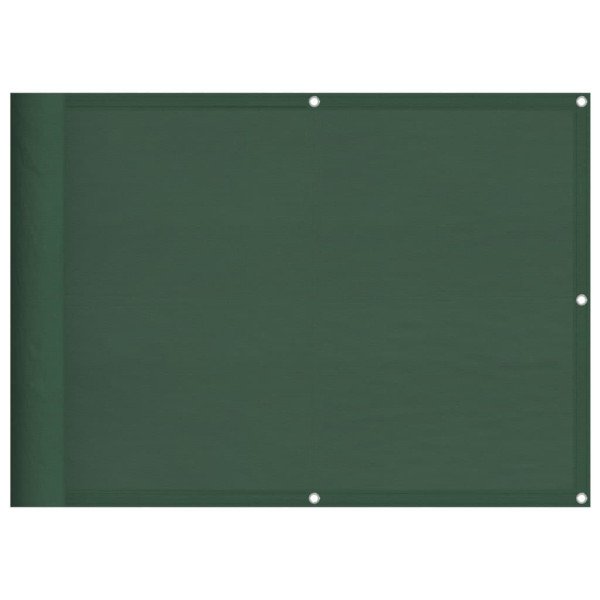 Parawan Balkonowy Mata Balkonowa Osłona Balkon Taras Zielony 75x700 cm 953016