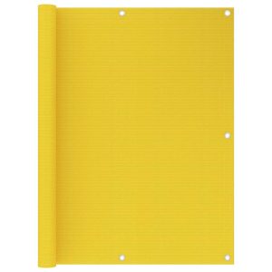 Parawan Balkonowy Mata Balkonowa Osłona Balkon Taras Żółty 120×300 cm 953191 Parawan Balkonowy Mata Balkonowa Osłona Balkon Taras Żółty 120×300 cm 953191