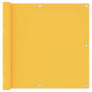 Parawan Balkonowy Mata Balkonowa Osłona Balkon Taras Żółty 90×500 cm 952906 Parawan Balkonowy Mata Balkonowa Osłona Balkon Taras Żółty 90×500 cm 952906