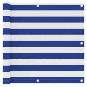 Parawan balkonowy Niebieski 90 x 500 cm vidaXL 639835 Parawan balkonowy Niebieski 90 x 500 cm vidaXL 639835