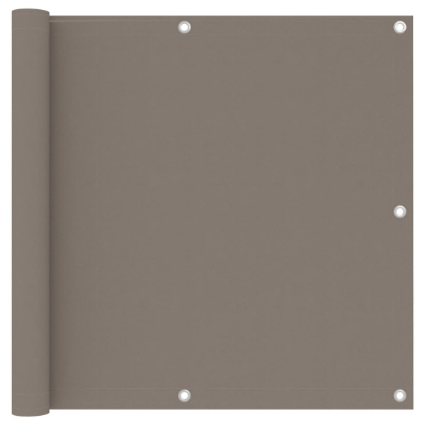 Parawan balkonowy Taupe 90 x 300 cm vidaXL 639790