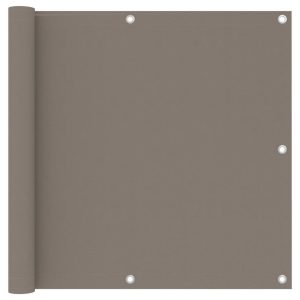 Parawan balkonowy Taupe 90 x 400 cm vidaXL 639828 Parawan balkonowy Taupe 90 x 400 cm vidaXL 639828