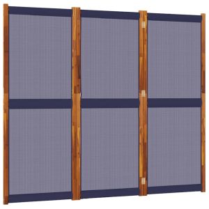 Parawan Dekoracyjny Składany Parawan Panelowy Ciemnoniebieski 210×180 cm 808303 Parawan Dekoracyjny Składany Parawan Panelowy Ciemnoniebieski 210×180 cm 808303