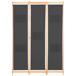 Parawan Dekoracyjny Składany Parawan Panelowy Szary 120x170x4 cm 808561 Parawan Dekoracyjny Składany Parawan Panelowy Szary 120x170x4 cm 808561