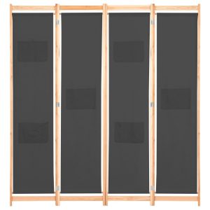 Parawan Dekoracyjny Składany Parawan Panelowy Szary 160x170x4 cm 808332 Parawan Dekoracyjny Składany Parawan Panelowy Szary 160x170x4 cm 808332