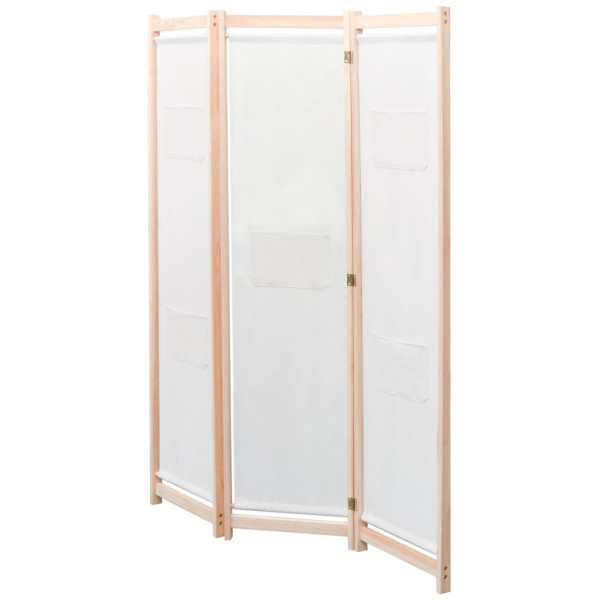 Parawan Drewniany Panelowy Panel Dekoracyjny Szary Przegroda 120x170x4 cm 808341