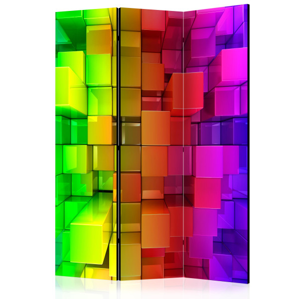 Parawan dwustronny 3D 135 x 172 cm 1 szt 570778