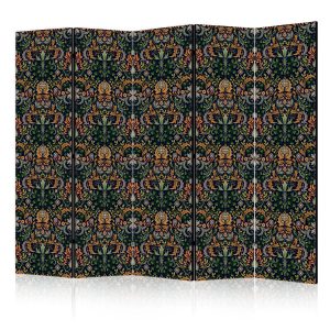 Parawan Dwustronny Bogaty Wzór W Stylu Vintage 225x172cm 1095641 Parawan Dwustronny Bogaty Wzór W Stylu Vintage 225x172cm 1095641