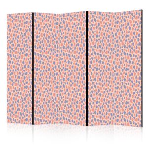 Parawan Dwustronny Deseń Żyrafy 225x172cm 1094190 Parawan Dwustronny Deseń Żyrafy 225x172cm 1094190
