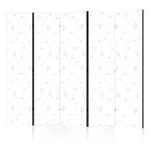 Parawan dwustronny Dla dzieci 225 x 172 cm 1 szt 572872