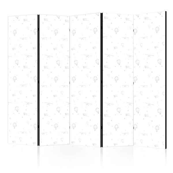 Parawan dwustronny Dla dzieci 225 x 172 cm 1 szt 572872