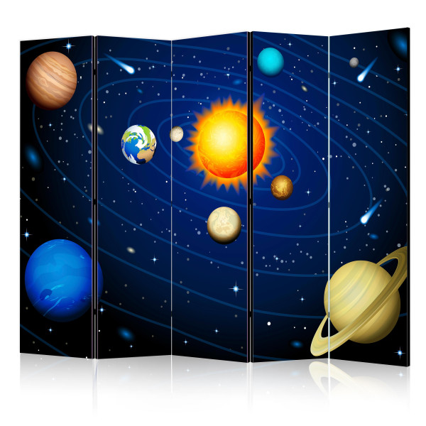 Parawan dwustronny Dla dzieci 225 x 172 cm 1 szt 574897