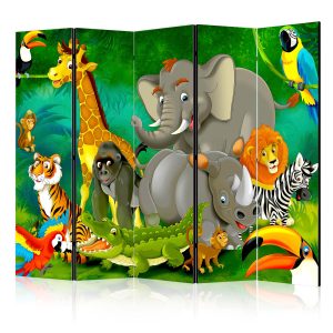 Parawan dwustronny Dla dzieci 225 x 172 cm 1 szt 575089 Parawan dwustronny Dla dzieci 225 x 172 cm 1 szt 575089