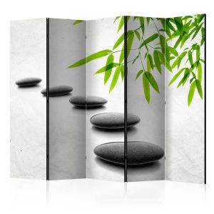 Parawan Dwustronny Kamienie Zen 225x172cm 1095331 Parawan Dwustronny Kamienie Zen 225x172cm 1095331