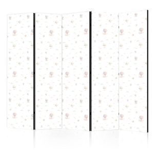 Parawan Dwustronny Kolorowe Balony I Sterowce 225x172cm 1094757 Parawan Dwustronny Kolorowe Balony I Sterowce 225x172cm 1094757