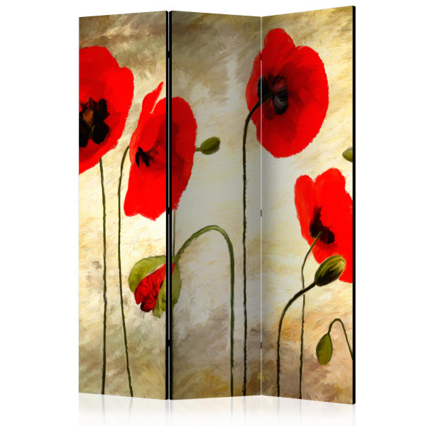 Parawan dwustronny Kwiaty 135 x 172 cm 1 szt 571587