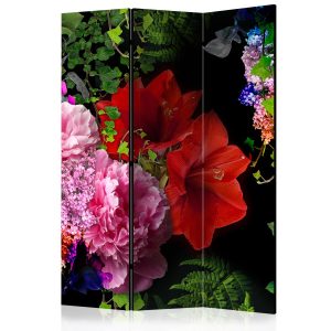 Parawan dwustronny Kwiaty 135 x 172 cm 1 szt 571592 Parawan dwustronny Kwiaty 135 x 172 cm 1 szt 571592