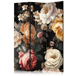 Parawan dwustronny Kwiaty 135 x 172 cm 1 szt 571625 Parawan dwustronny Kwiaty 135 x 172 cm 1 szt 571625