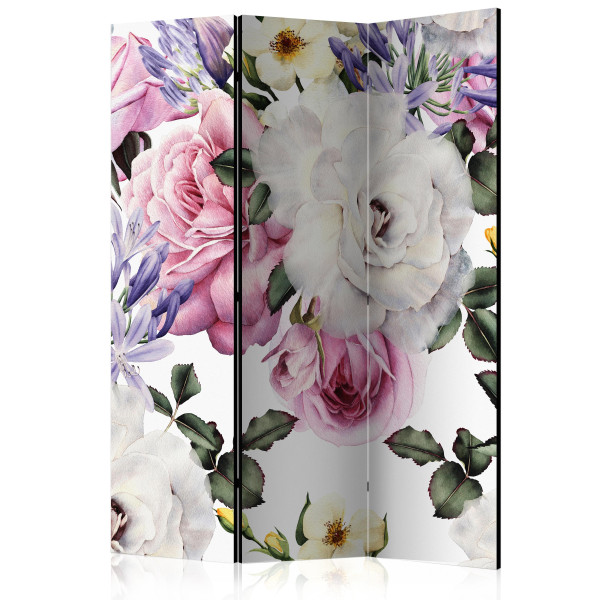Parawan dwustronny Kwiaty 135 x 172 cm 1 szt 570777