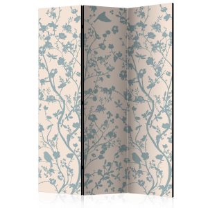 Parawan dwustronny Kwiaty 135 x 172 cm 1 szt 572461 Parawan dwustronny Kwiaty 135 x 172 cm 1 szt 572461