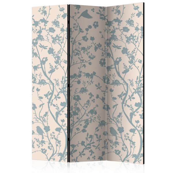 Parawan dwustronny Kwiaty 135 x 172 cm 1 szt 572461