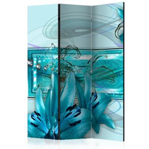 Parawan dwustronny Kwiaty 135 x 172 cm 1 szt 571191
