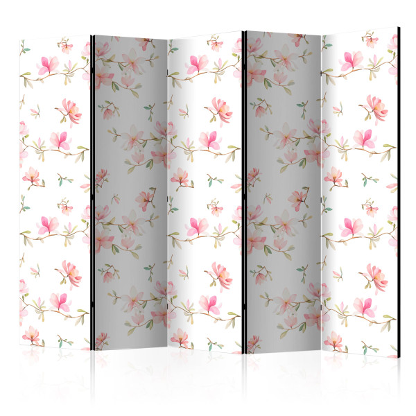 Parawan dwustronny Kwiaty 225 x 172 cm 1 szt 571362