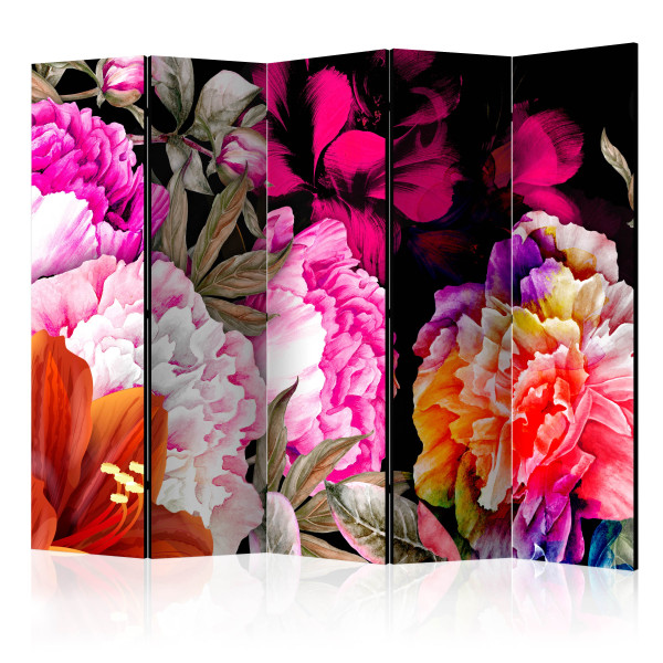 Parawan dwustronny Kwiaty 225 x 172 cm 1 szt 574168
