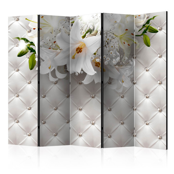 Parawan dwustronny Kwiaty 225 x 172 cm 1 szt 572394